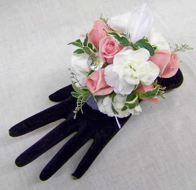 Ladies wrist corsage