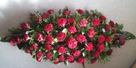 Modern rose casket